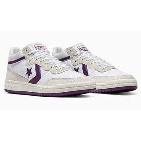 Converse CONS Fastbreak Pro Mid White - Vaporous Gray - Purple-Black Sheep Skate Shop
