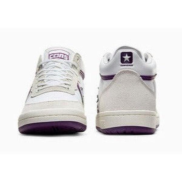 Converse CONS Fastbreak Pro Mid White - Vaporous Gray - Purple-Black Sheep Skate Shop