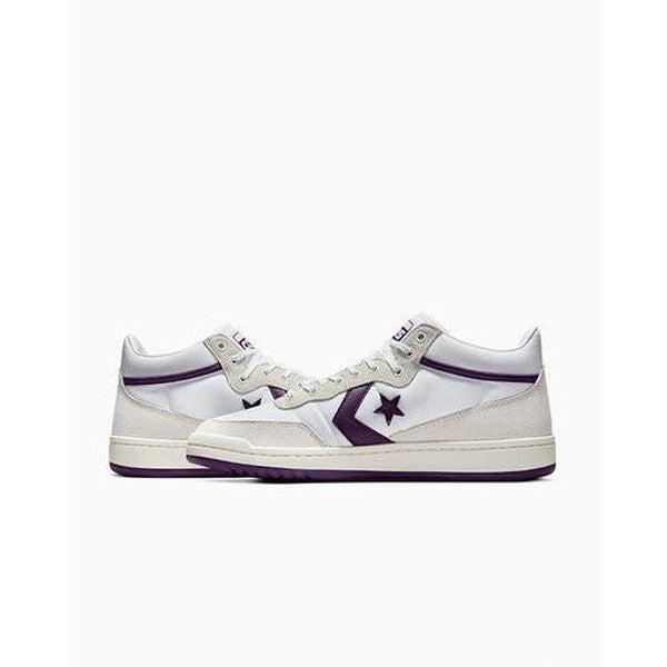 Converse CONS Fastbreak Pro Mid White - Vaporous Gray - Purple-Black Sheep Skate Shop