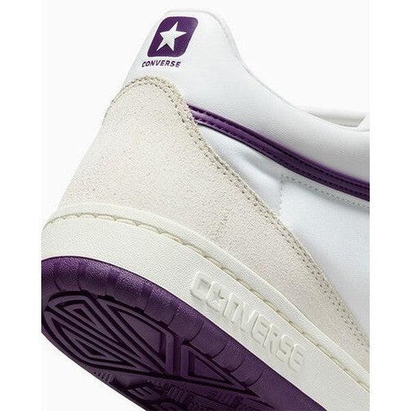 Converse CONS Fastbreak Pro Mid White - Vaporous Gray - Purple-Black Sheep Skate Shop