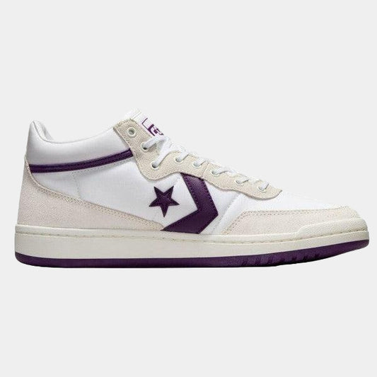 Converse CONS Fastbreak Pro Mid White - Vaporous Gray - Purple-Black Sheep Skate Shop