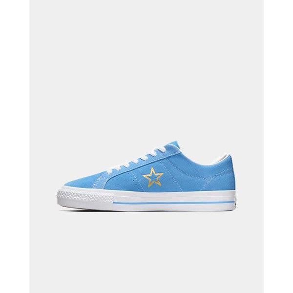 Converse CONS One Star Pro Ox Light Blue - White - Gold-Black Sheep Skate Shop