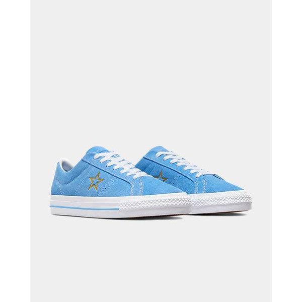 Converse CONS One Star Pro Ox Light Blue - White - Gold-Black Sheep Skate Shop