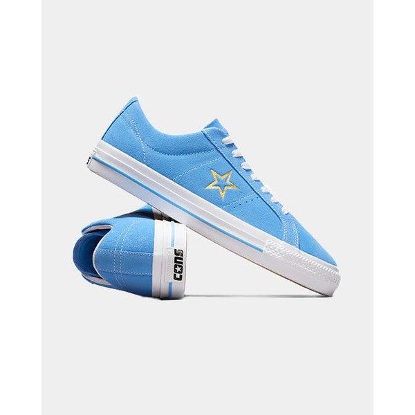 Converse CONS One Star Pro Ox Light Blue - White - Gold-Black Sheep Skate Shop