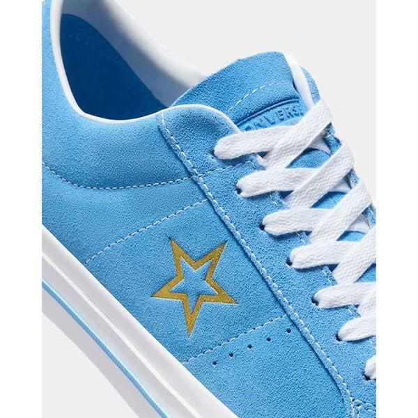 Converse CONS One Star Pro Ox Light Blue - White - Gold-Black Sheep Skate Shop