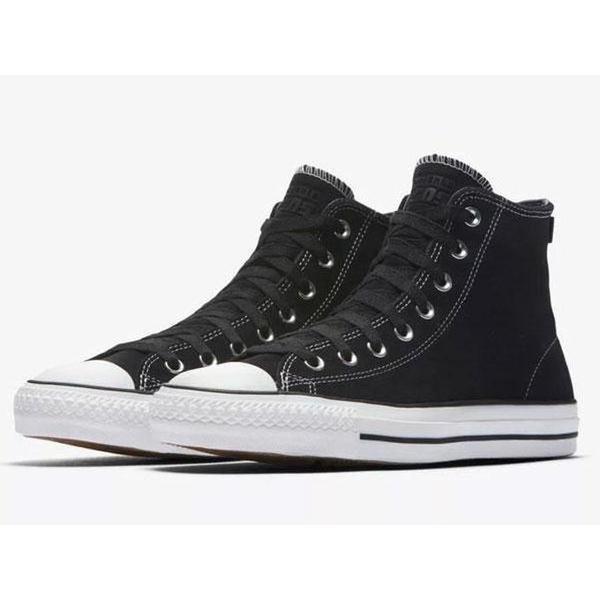 Converse CTAS Pro Hi Core Suede Black - Black - White-Black Sheep Skate Shop