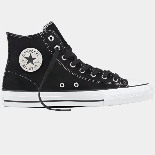 Converse CTAS Pro Hi Core Suede Black - Black - White-Black Sheep Skate Shop
