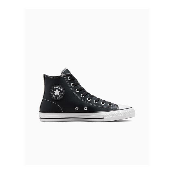 Converse CTAS Pro Hi Leather Black - White - Black-Black Sheep Skate Shop