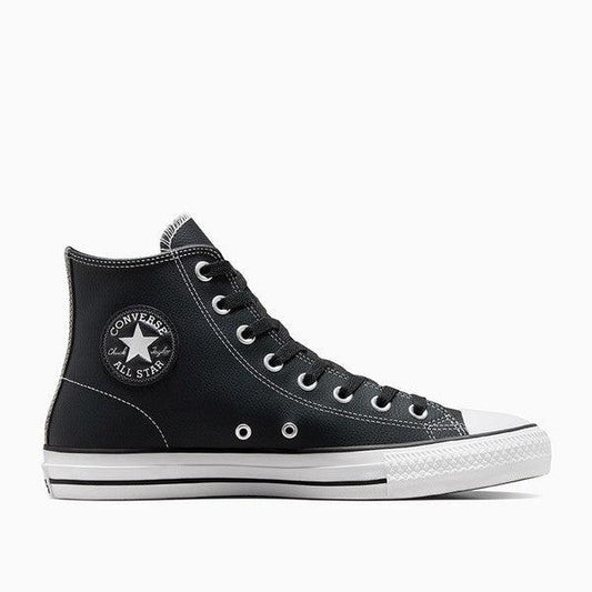Converse CTAS Pro Hi Leather Black - White - Black-Black Sheep Skate Shop