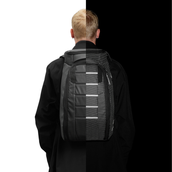 DB Journey Hugger Backpack 25L Reflective Black-Black Sheep Skate Shop