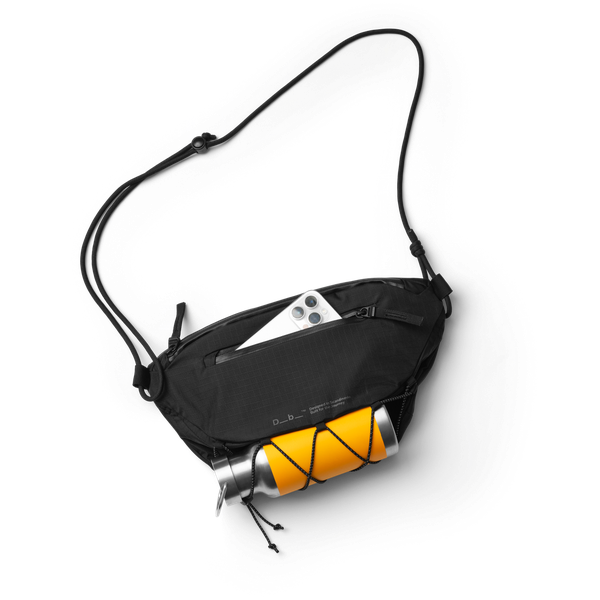 DB Journey Roamer Pro Sling Bag 6L Charcoal Grey-Black Sheep Skate Shop