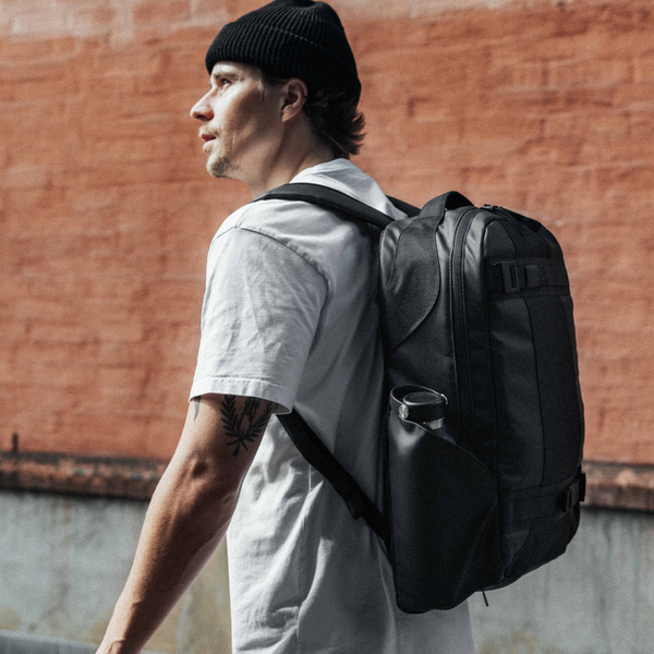DB Journey Skateboarding Daypack Backpack 20L Black Out-Black Sheep Skate Shop