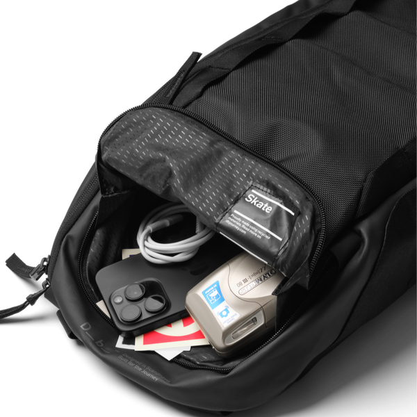 DB Journey Skateboarding Skate Carrier 32L Black Out-Black Sheep Skate Shop