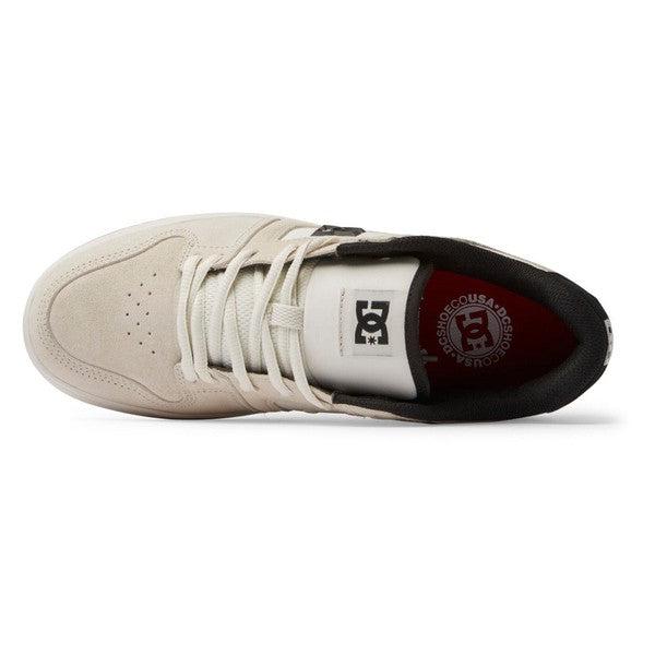 DC Shoes Manteca 4 Suede Skate Shoe Off White-Black Sheep Skate Shop