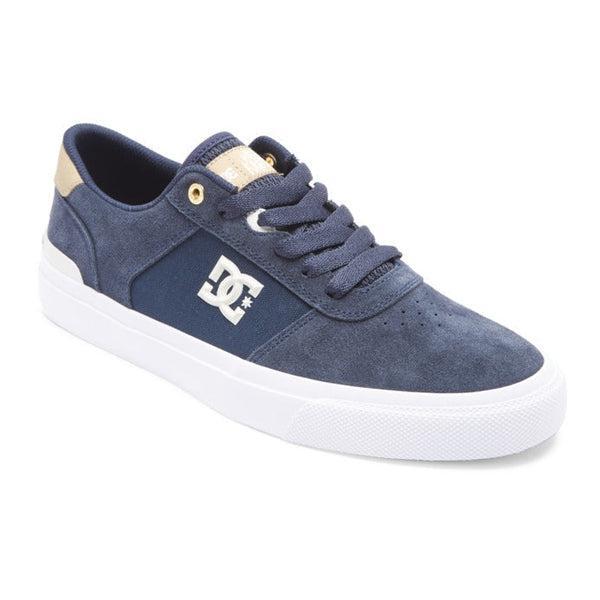 DC Shoes Teknic S Wes Kremer Skate Shoe Navy - White-Black Sheep Skate Shop