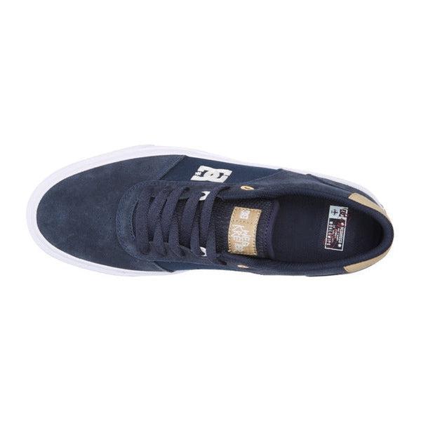 DC Shoes Teknic S Wes Kremer Skate Shoe Navy - White-Black Sheep Skate Shop