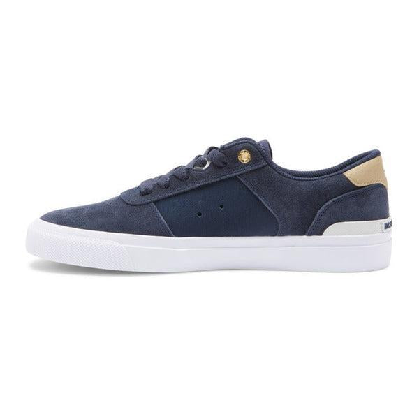 DC Shoes Teknic S Wes Kremer Skate Shoe Navy - White-Black Sheep Skate Shop
