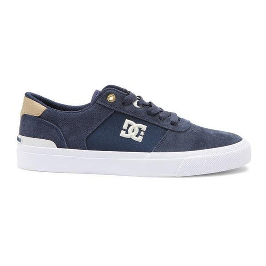 DC Shoes Teknic S Wes Kremer Skate Shoe Navy - White-Black Sheep Skate Shop