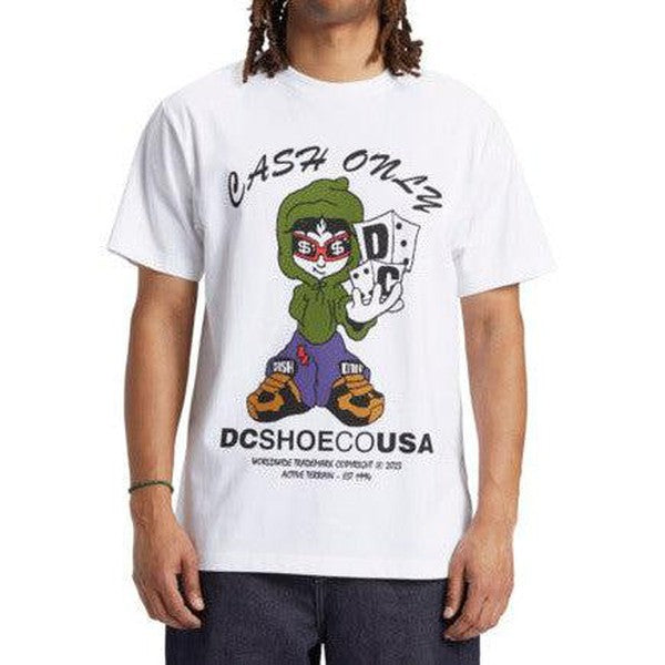 DC Shoes x Cash Only Limited T-Shirt White-Black Sheep Skate Shop