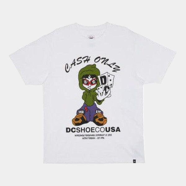 DC Shoes x Cash Only Limited T-Shirt White-Black Sheep Skate Shop