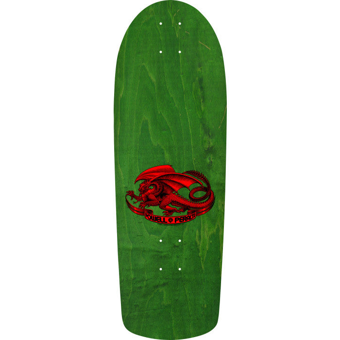 Powell Peralta Mike McGill Skull & Snake Reissue Deck 10" Green - Gold Foil