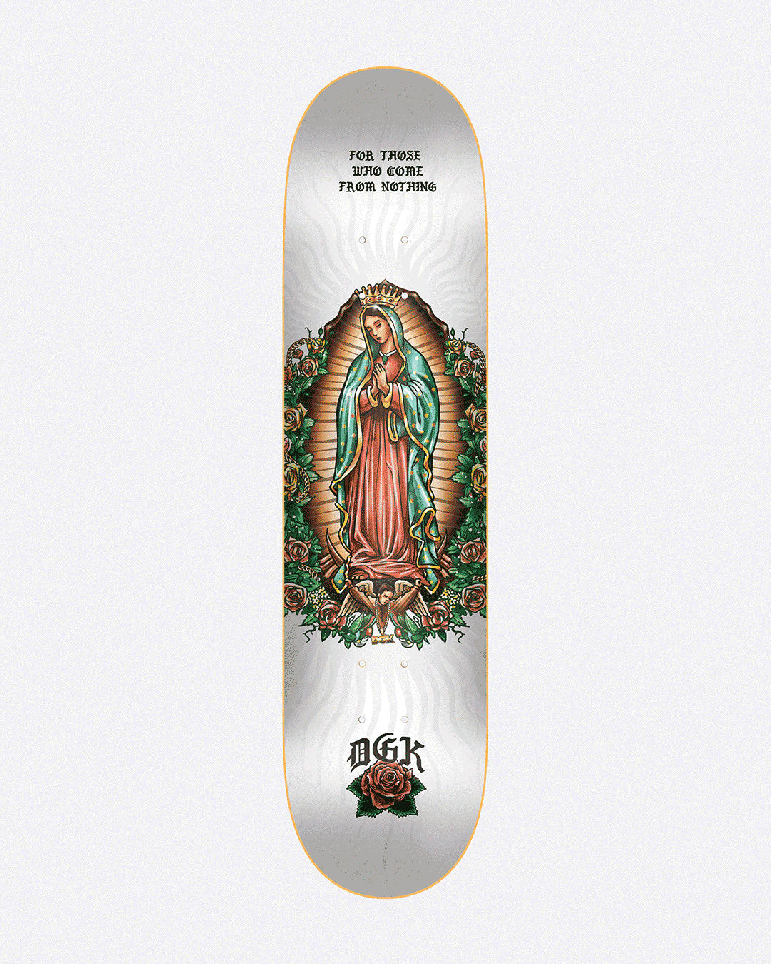 DGK Skateboards Guadalupe Ultraviolet UV Color Change Deck 8.25"-Black Sheep Skate Shop