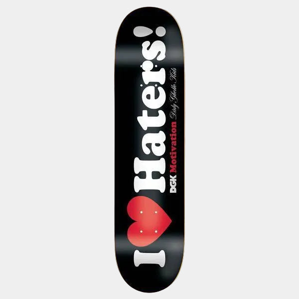 DGK Skateboards Haters Deck 8.38"-Black Sheep Skate Shop