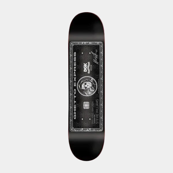 DGK Skateboards Stevie Williams Ghetto Express Deck 8.25"-Black Sheep Skate Shop