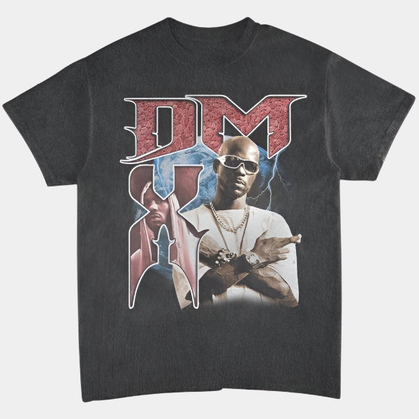 DMX Throwback Tee Vintage Wash Black-Black Sheep Skate Shop