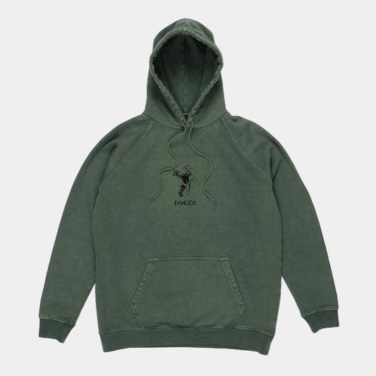 Dancer OG Logo Premium Hoodie Green-Black Sheep Skate Shop
