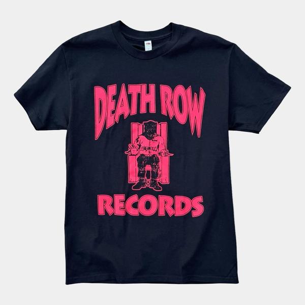 Death Row Records Logo Tee Black - Red – Black Sheep Skate Shop