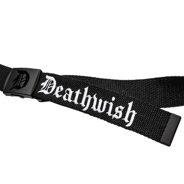 Deathwish Skateboards Deathslide Web Belt Black-Black Sheep Skate Shop