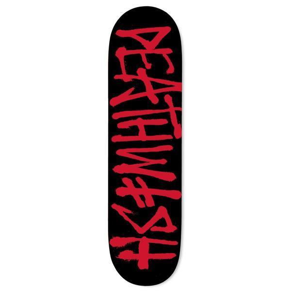 Deathwish Skateboards Deathspray Deck 8.5" Black - Red-Black Sheep Skate Shop