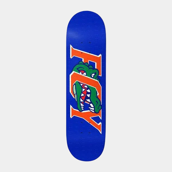 Deathwish Skateboards Jamie Foy Gator Blue Twin Tail Deck 8.5"-Black Sheep Skate Shop