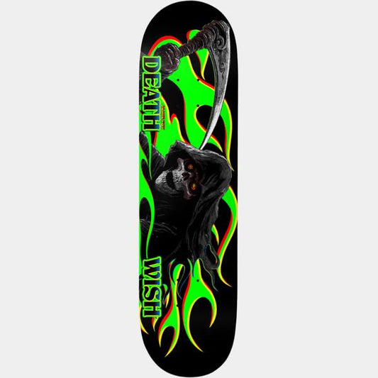 Deathwish Skateboards Jamie Foy Highway Man Twin Tail Deck 8.5"-Black Sheep Skate Shop