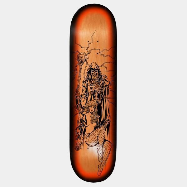 Deathwish Skateboards Jon Dickson Red Dawn Deck 8.25"-Black Sheep Skate Shop