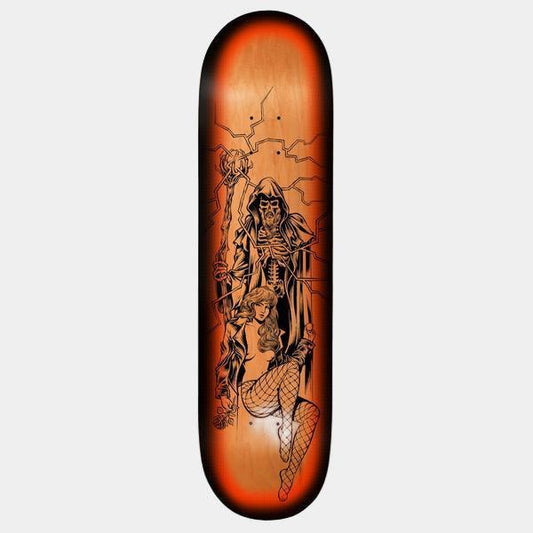 Deathwish Skateboards Jon Dickson Red Dawn Deck 8.25"-Black Sheep Skate Shop