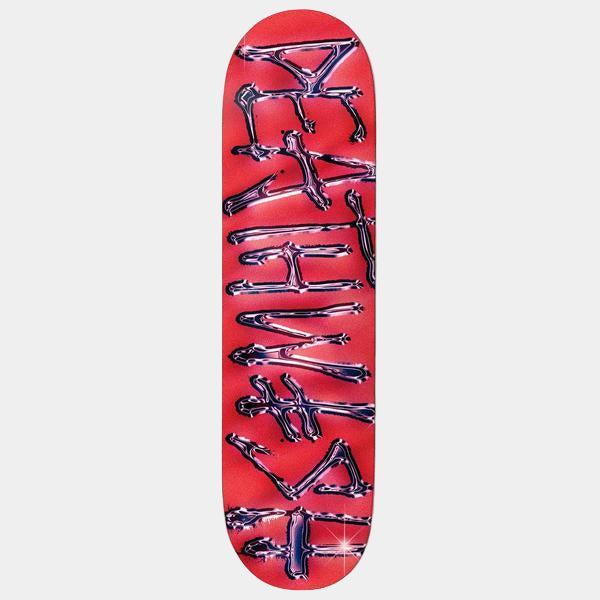 Deathwish Skateboards OG Spray Chrome Deck 8.38" Red-Black Sheep Skate Shop