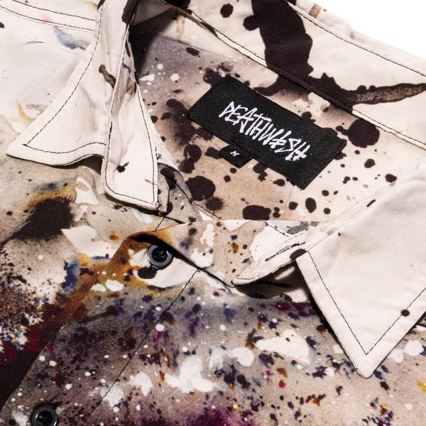 Deathwish Skateboards Read My Bones Button Up Shirt-Black Sheep Skate Shop