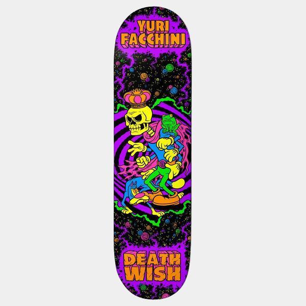 Deathwish Skateboards Yuri Facchini Lords Of The Underworld Deck 8.1"-Black Sheep Skate Shop