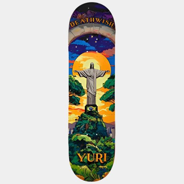 Deathwish Skateboards Yuri Facchini The Redeemer Deck 8.25"-Black Sheep Skate Shop