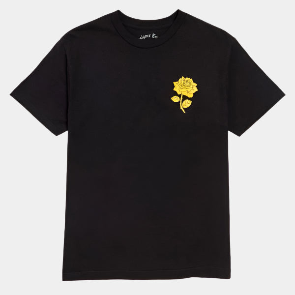 Designer Trash Thanks For Nothing T-Shirt Black-Black Sheep Skate Shop