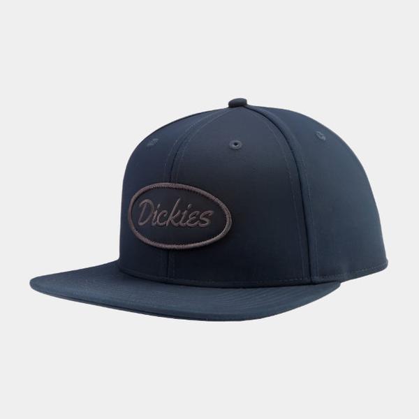 Dickies Flat Bill Oval Snapback Hat Dark Navy-Black Sheep Skate Shop