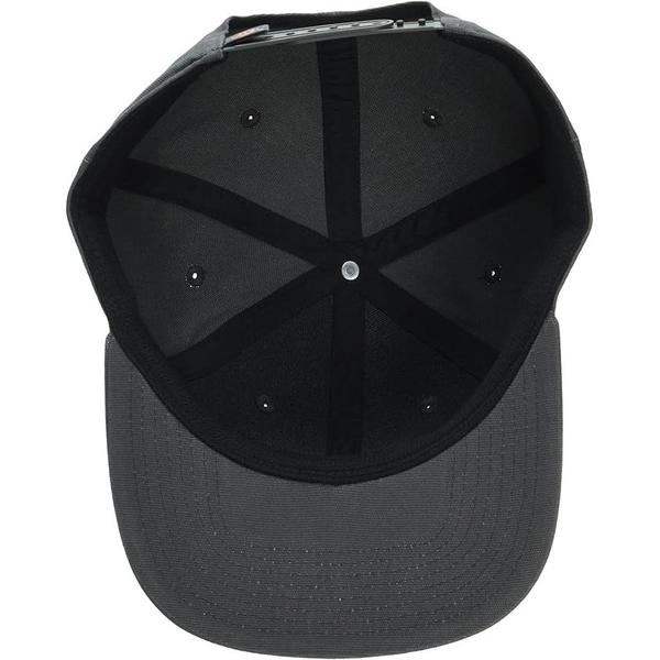 Dickies Flat Bill Patch Logo Snapback Hat Slate-Black Sheep Skate Shop