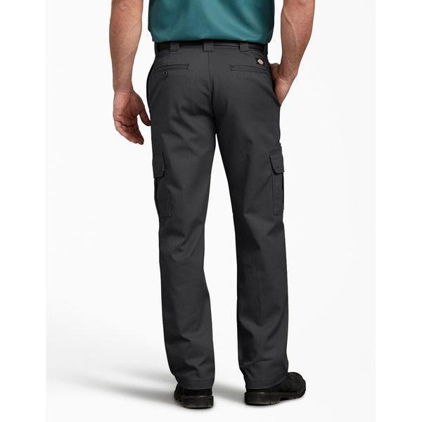 Dickies Flex Regular Fit Straight Leg Cargo Pant Black-Black Sheep Skate Shop