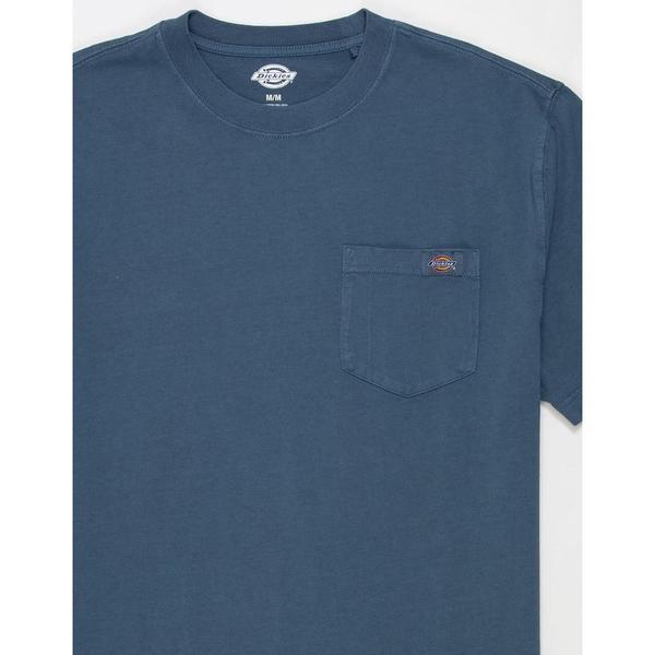 Dickies Heavy Weight Worn In Pocket T-Shirt Pigment Dyed Retro Indigo-Black Sheep Skate Shop