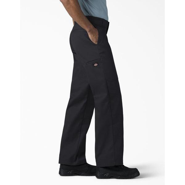 Dickies Loose Fit Double Knee Work Pant Black-Black Sheep Skate Shop