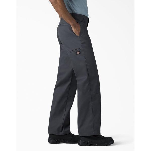 Dickies Loose Fit Double Knee Work Pant Charcoal Gray-Black Sheep Skate Shop