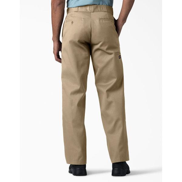 Dickies Loose Fit Double Knee Work Pant Khaki-Black Sheep Skate Shop
