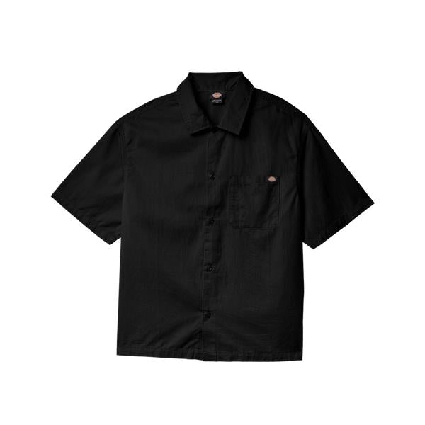 Dickies Lynnville Short Sleeve Shirt Black-Black Sheep Skate Shop